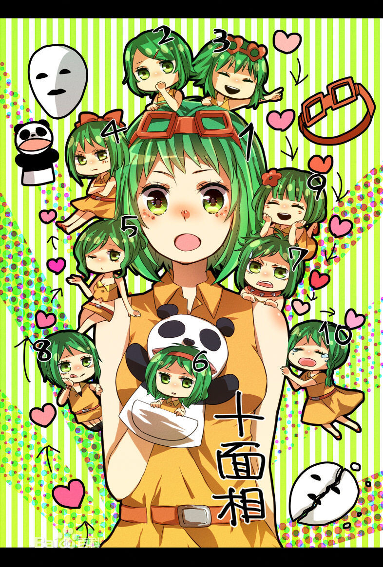 V家 gumi 表情娘