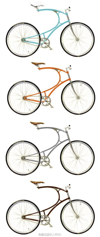 荷兰公司Van Hulsteijn的高品质自行车。经典而又时尚。