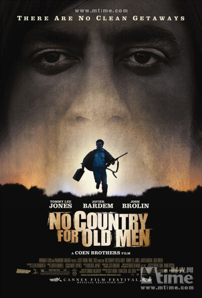 老无所依No Country for Old Men(2007)海报 #01 【不愧是奥斯卡级别作品！ 神作！ 扣人心弦的故事以及耐人寻味的寓意，还有无数个隐喻和暗示。科恩兄弟good job！】