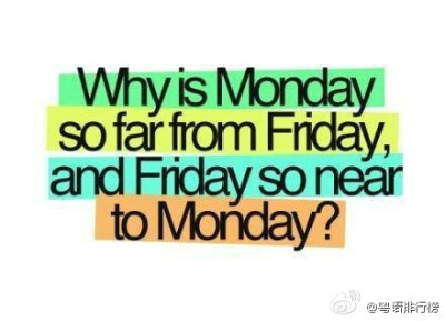 why is monday