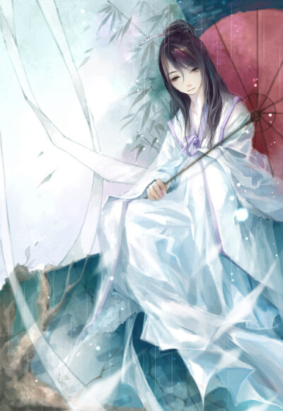 看那时少年 笑颜明艳 指尖轻捻 火红衣衫 眼眸潋滟 不复当年。