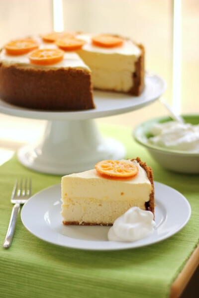 Mousse Cheesecake Clementine -- Baking Pássaro Willow