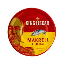 挪威King Oscar马鲛鱼罐头， 低盐分 补铁 钙 ~