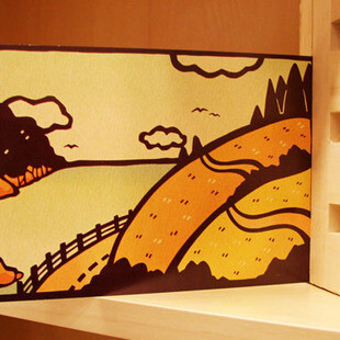 日式古典 远古。 唯美大尺寸明信片枚入