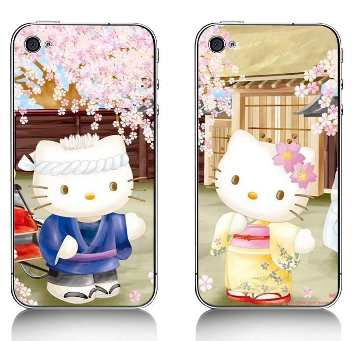 苹果iphone/s手机壳gs保护壳itouch手机套外壳hellokitty