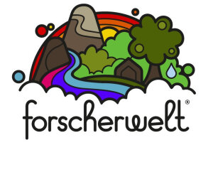 Forscherwelt视觉形象设计  Forscherwelt在德语中的意思为探险者世界，是一个为孩子们设计的自己动手的实验室，Visomat工作室设计了空间，用了彩色的山丘形状为主导，其他字体标志等由Rinzen设计工作室设计。