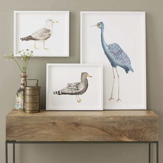 鸟类艺术装饰画