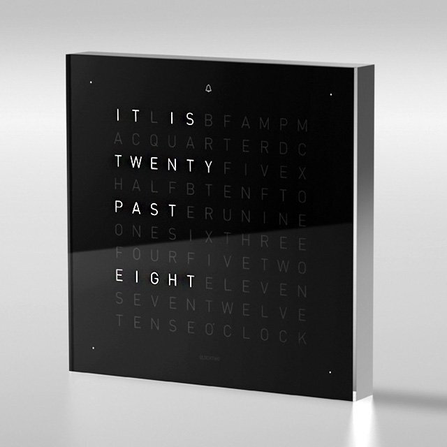 Qlocktwo Touch Clock