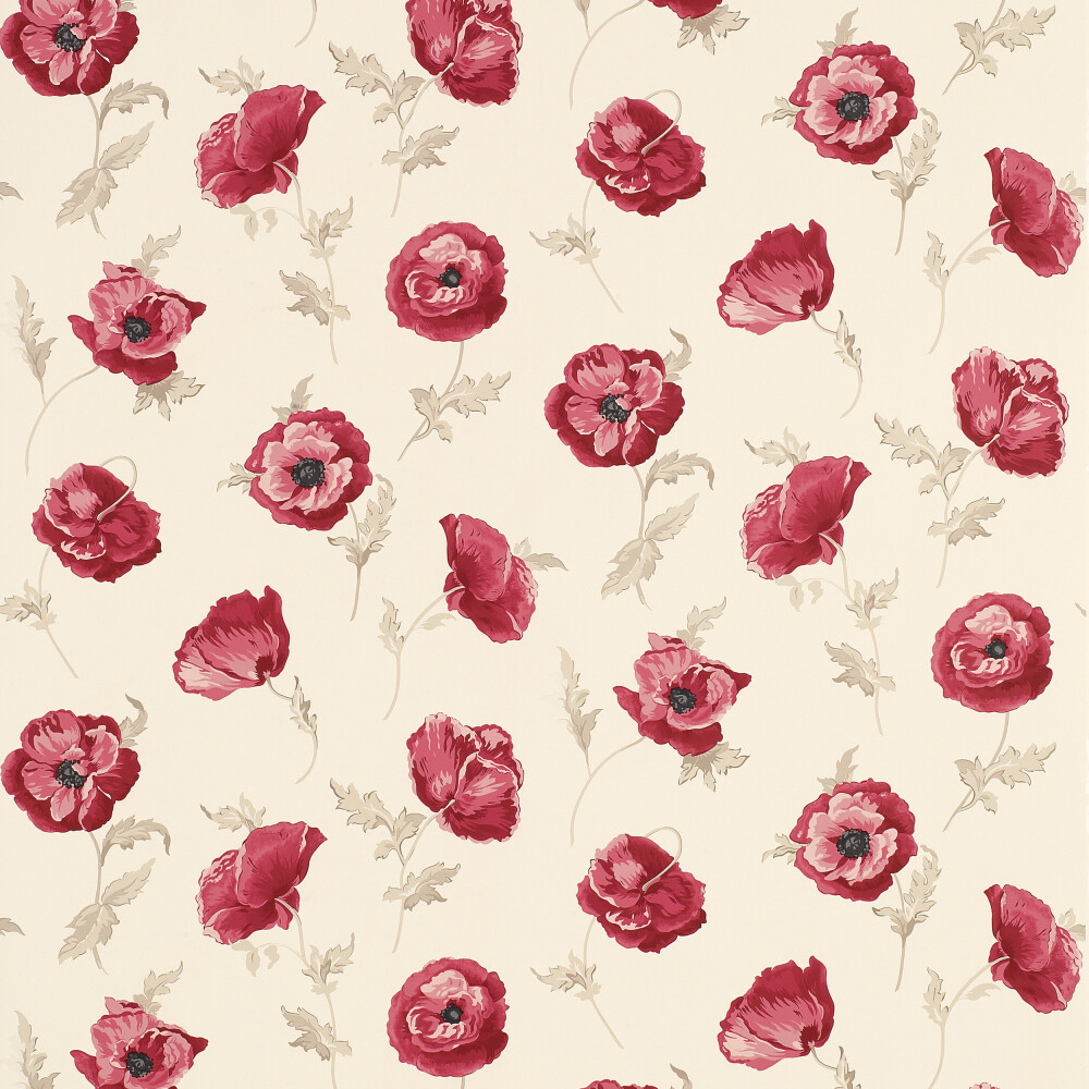 Freshford Floral Red Wallpaper