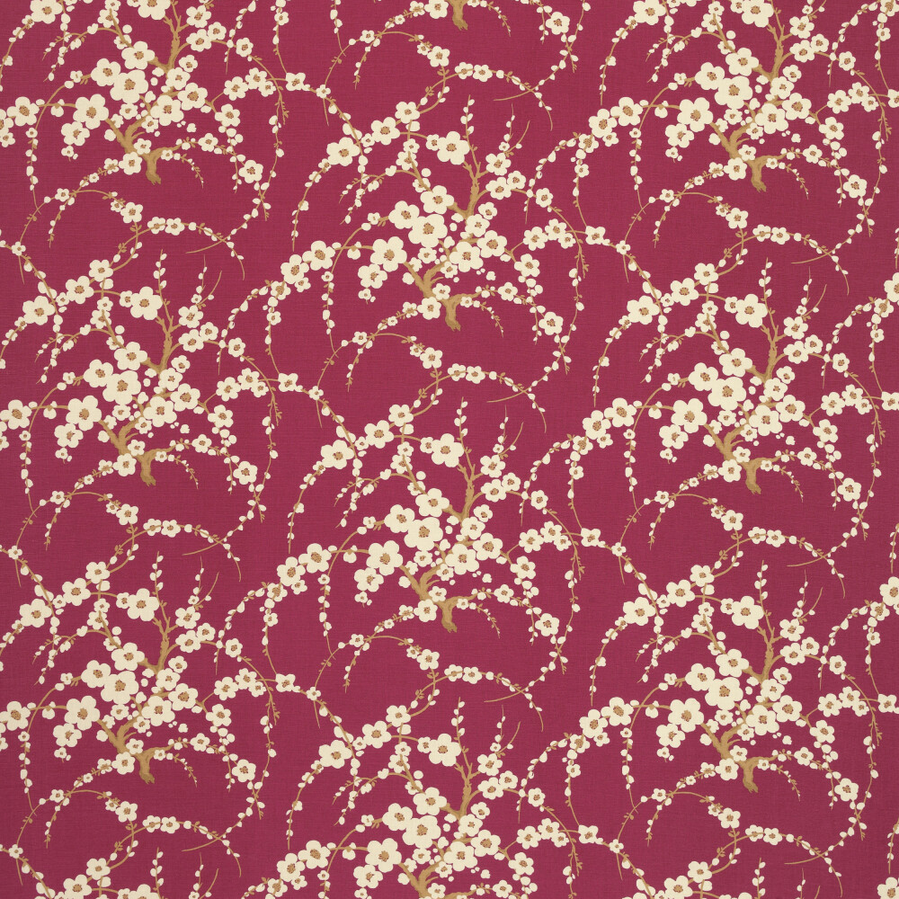 Lori Floral cranberry