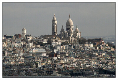 Montmartre de la Tour Eiffel