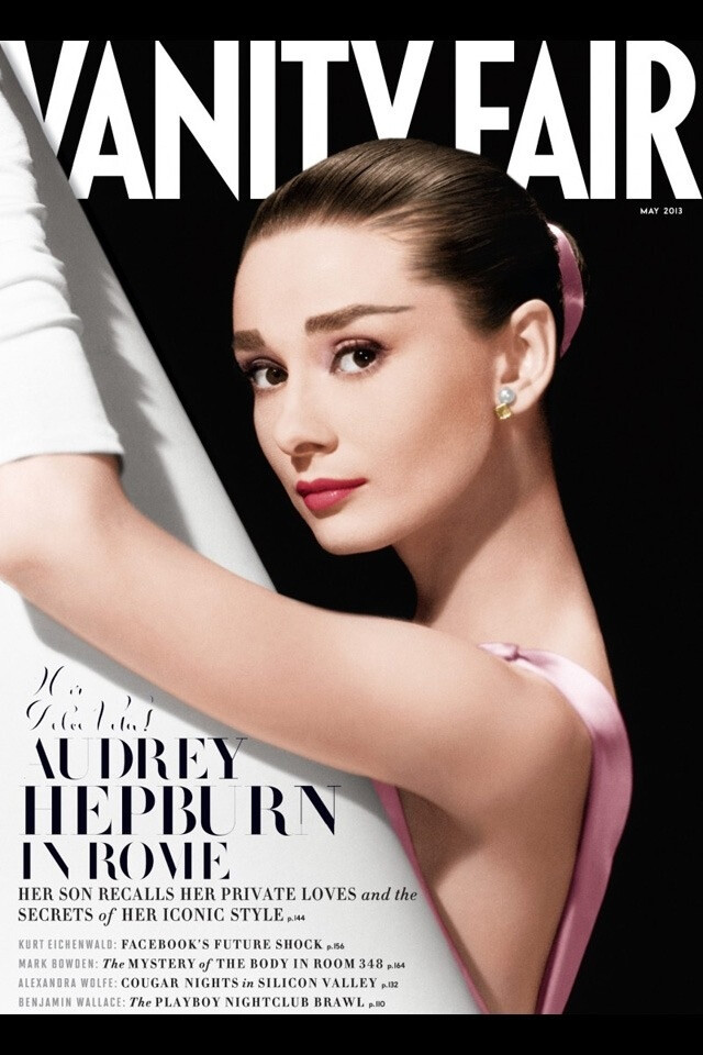 Audrey Hepburn／Vanity Fair2013年5月号