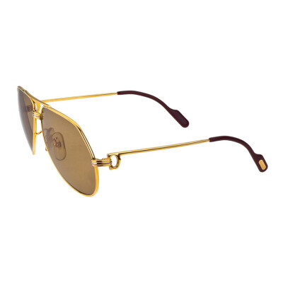 VINTAGE CARTIER VENDOME SUNGLASSES LARGE CREATOR: Cartier COUNTRY: France PERIOD SEARCH: 1980's