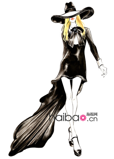 灿烂色彩如骄阳般耀眼！Sunny Gu时尚插画作品赏，Balmain、Anna Sui、Moschino的华丽秀场纸上重现