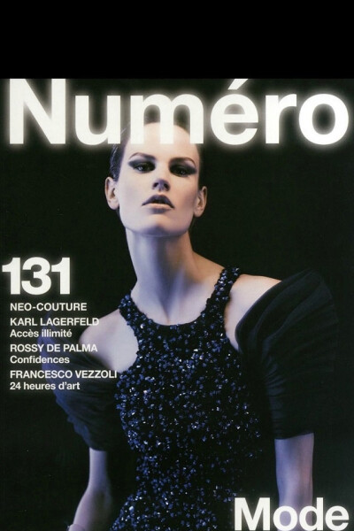 Daria Strokous／Numero2012年3月号