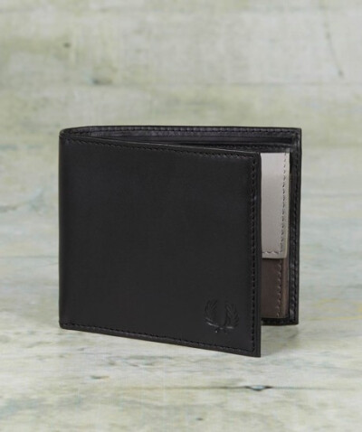 Leather Billfold &amp; Coin Wallet £60.00 Classic billfold wallet crafted in genuine leather with a smooth matt finish; complemented by multiple card slots, a slip pocket for notes and a convenient co…