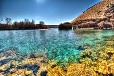 Blue Heart Springs near Hagerman Tim Tower