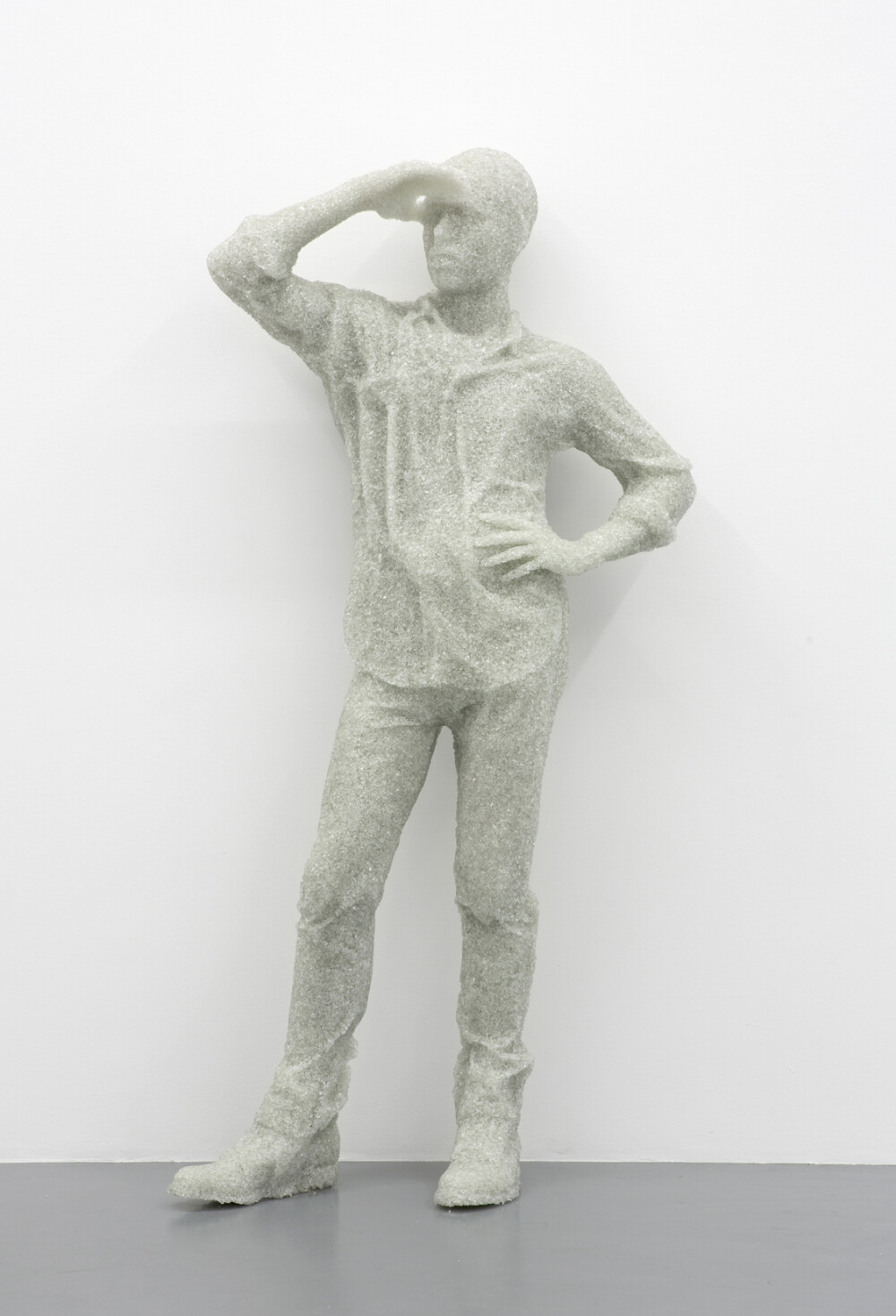 The Explorer, 2012, broken glass, resin