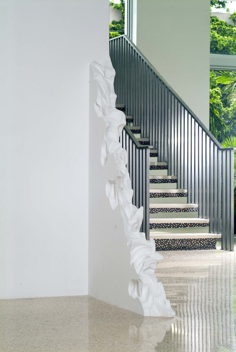 Wall Erosion Anomaly 2006 EPS foam, plaster, paint, drywall 70 x 48 x 6 in