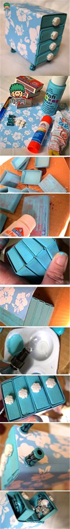 火柴盒的变废为宝—DIY小小收纳盒