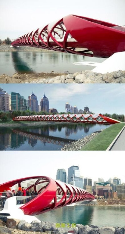 最美的桥梁设计：来自加拿大的桥梁设计，管道式透明防雨设计，更体贴