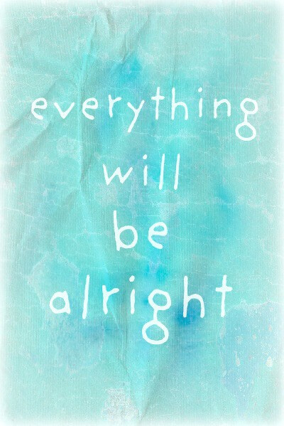 淡淡的薄荷绿告诉你:everything will be alright.