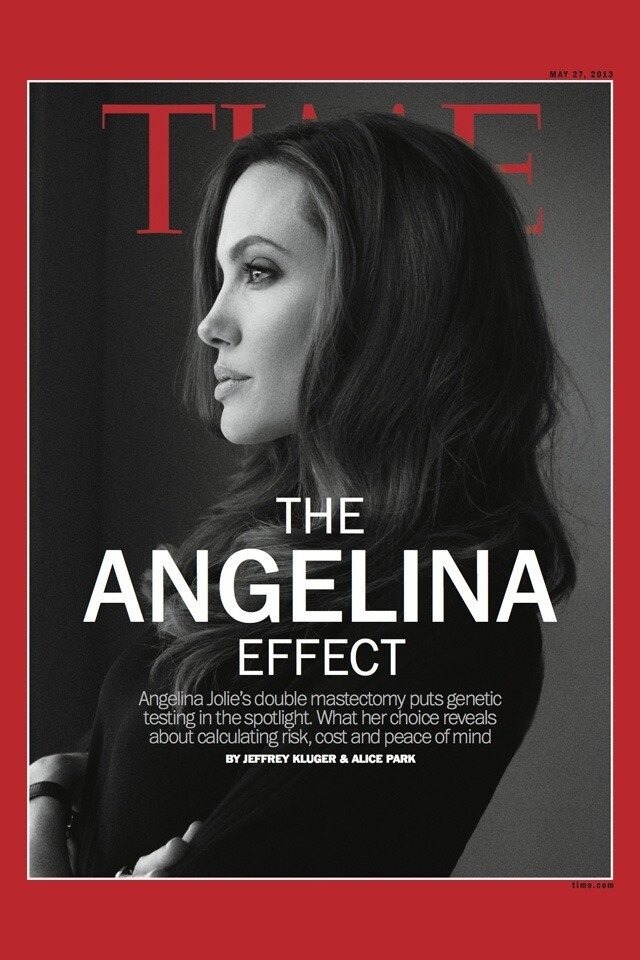 Angelina Jolie／Time2013年5月號