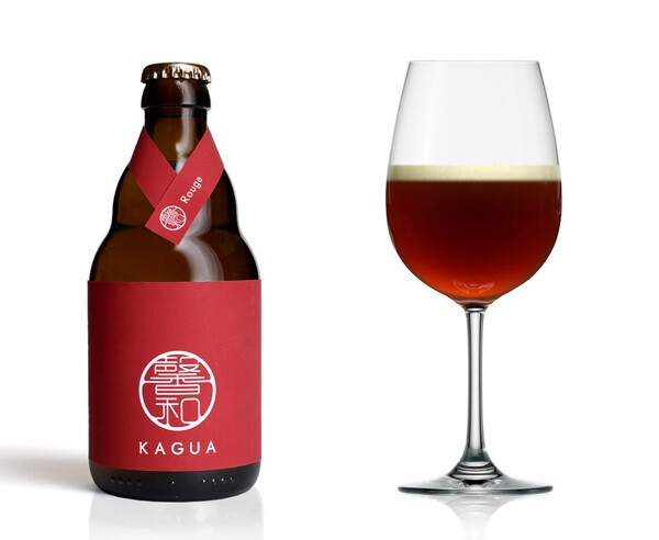 KAGUA：日本9％abv Kagua rougue不同于任何你已经尝试过的啤酒。这有点像flemish红,日本和比利时的手工啤酒，柚子和香菜味道。红宝石颜色，酒头持续时间长。闻香是水果味和麦芽。酒体full,麦芽味,优雅的,稍有胡椒味。Kagua啤酒可用于搭配最好的食物,请点上你最喜欢的菜,使用白葡萄酒杯，然后享受夜晚