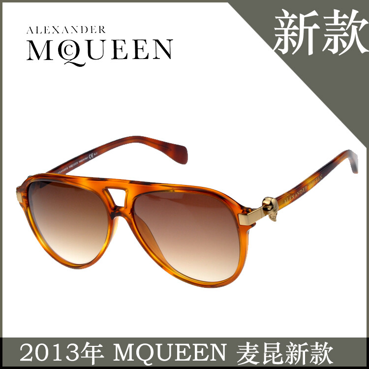 ALEXANDER MCQUEEN 麦昆 太阳镜 亚历山大 墨镜 蛤蟆镜