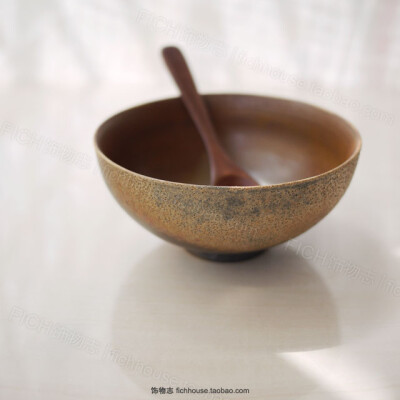 米饭事 粗釉碗 日用氧气陶瓷 手制陶瓷器