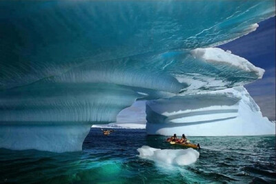 In this kayak in Glacier Bay, Alaska.