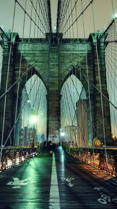 Brooklyn Bridge iPhone 5 Wallpaper