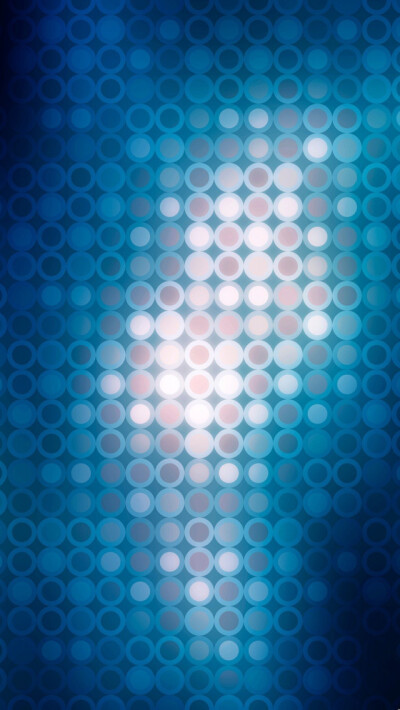 Blue Polka dot pattern iPhone 5 Wallpaper