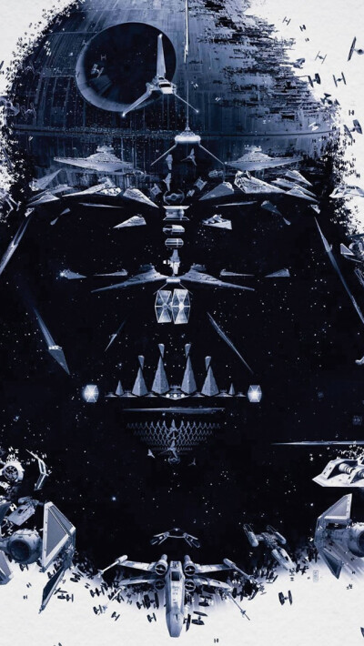 Darth Vader Star iPhone 5 Wallpaper