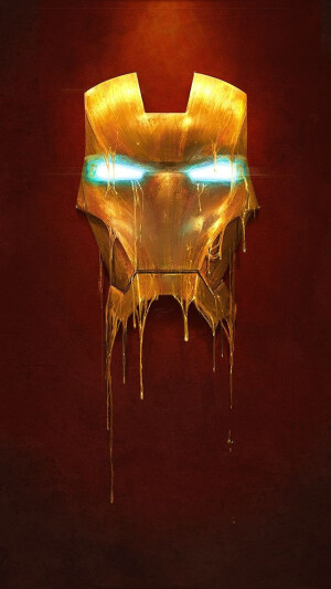 Iron Man Mask iPhone 5 Wallpaper