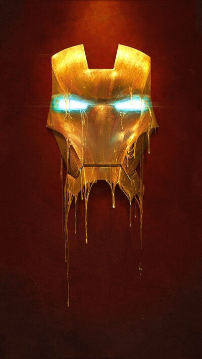 Iron Man Mask iPhone 5 Wallpaper