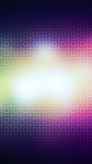 Glowing Mosaic Background iPhone 5 Wallpaper