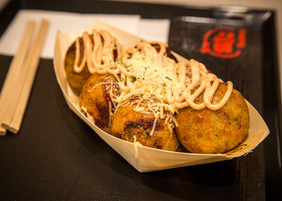 Takoyaki with Cheese...