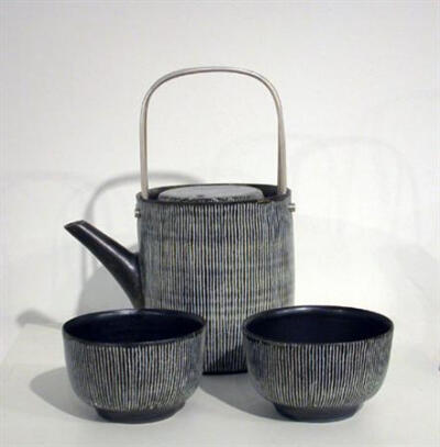 ceramic teapot and cups by Rupert Spira