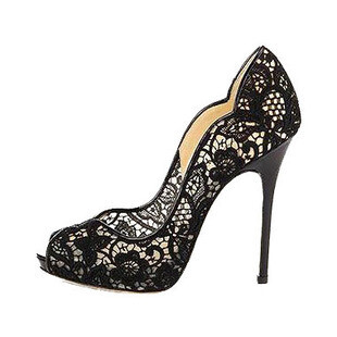 这双jimmy choo 美呆了好吗 可惜不敢穿 怕跌死