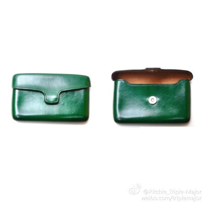 New Arrival: Christophe Lemaire hand-crafted leather coin case