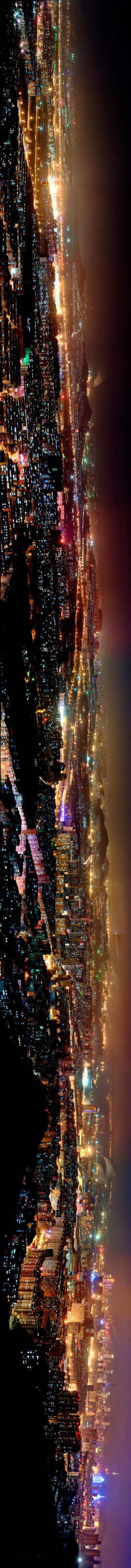 【大连 夜景拼图】不一样的美与震撼。丨 Photo by 热风DL