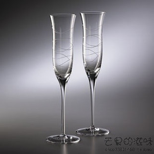 香槟杯，宛若花口