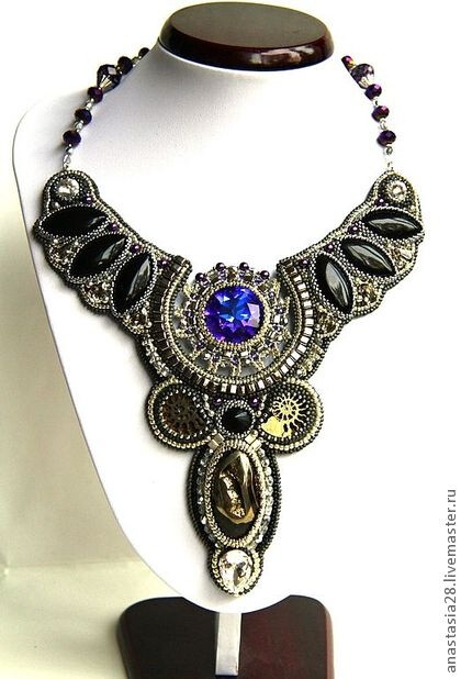 Колье, бусы ручной работы. Ярмарка Мастеров - ручная работа Колье Геката. Handmade.