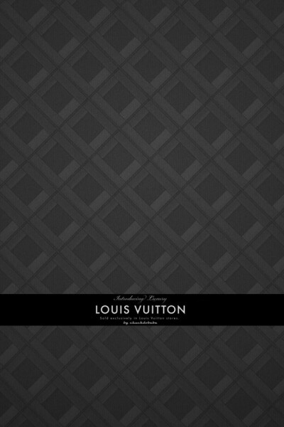 Louis Vuitton BW iPhone Wallpaper