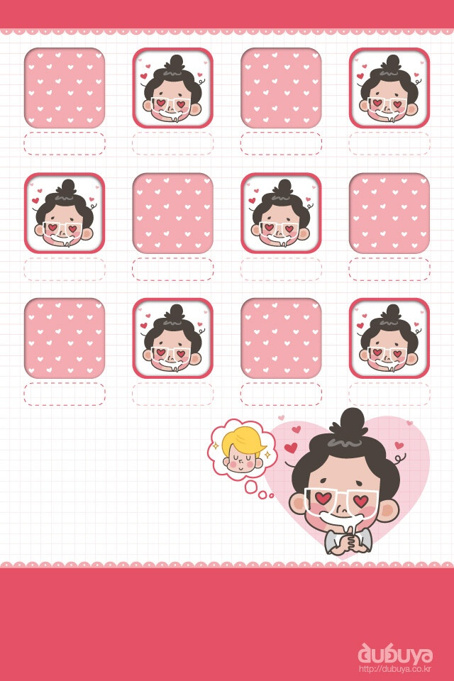 韩网找来的爱疯4s壁纸--蜜思晶