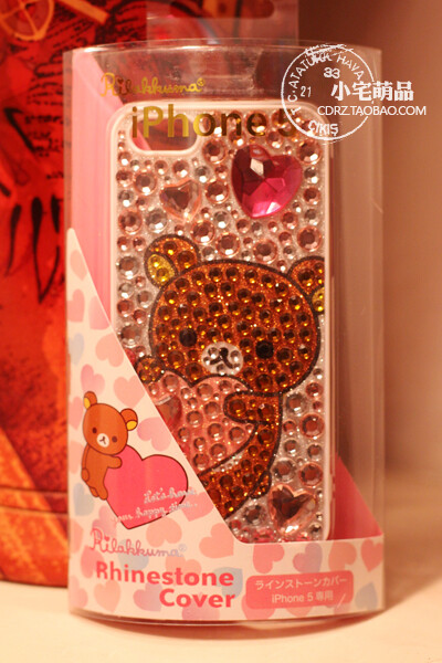 Rilakkuma iPhone5 水钻保护套