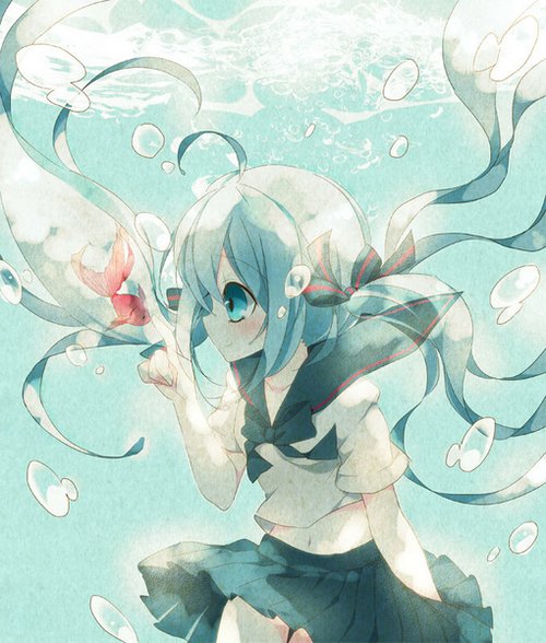 初音主题插画