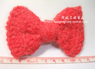 毛线蝴蝶结