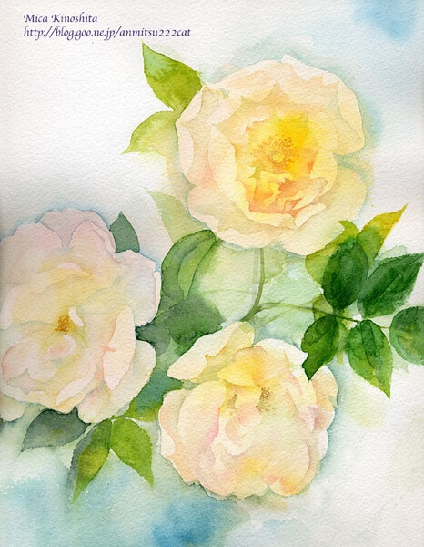 vini【水彩】本日もスケッチびより！-倾心水彩，倾心植物。